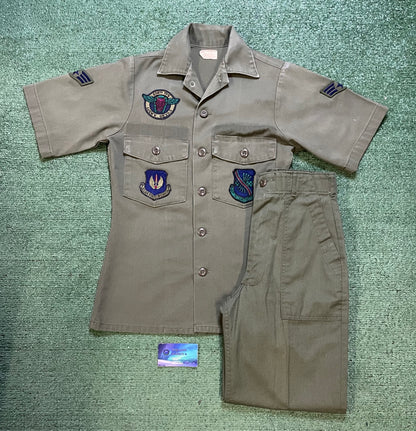 Vintage 1960s Vietnam war era US Air Force suit