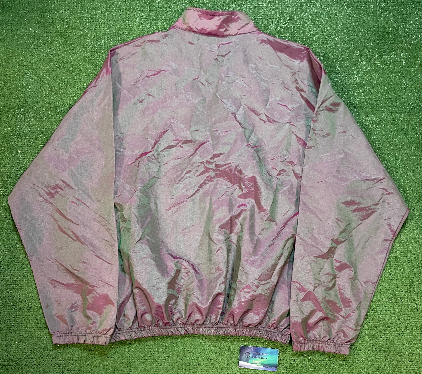 Vintage 1990s Surf Style Steiner iridescent sweatsuit