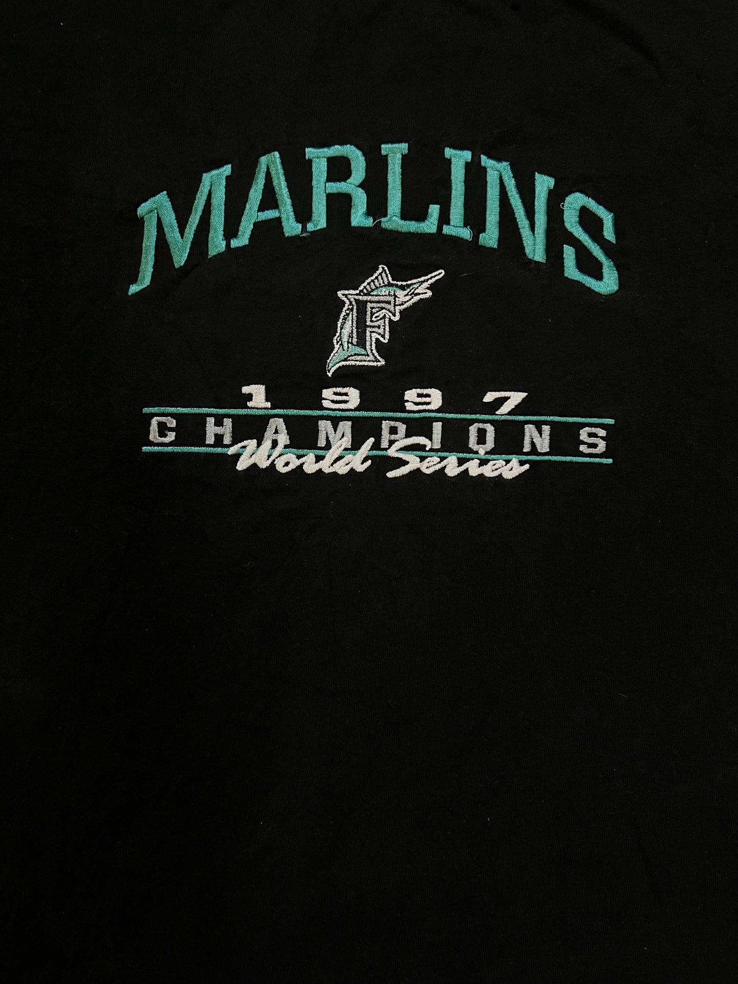 Vintage 1997 champions marlins champions World Series tee