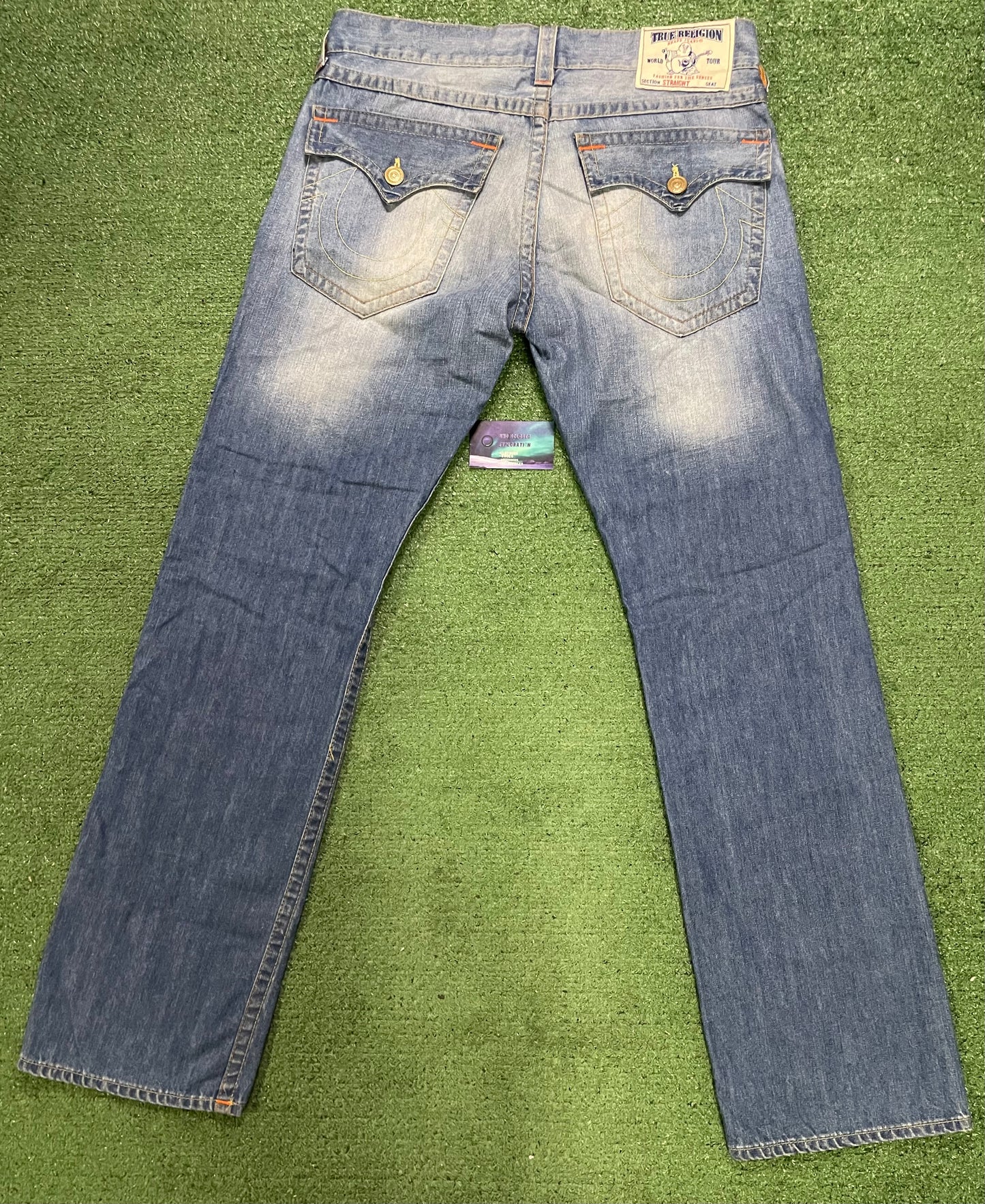 True Religion distressed jeans