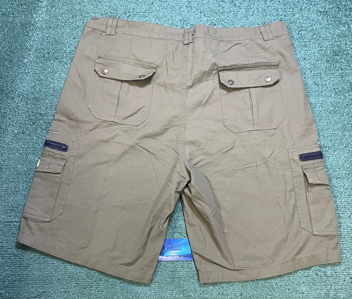 The North Face green olive shorts