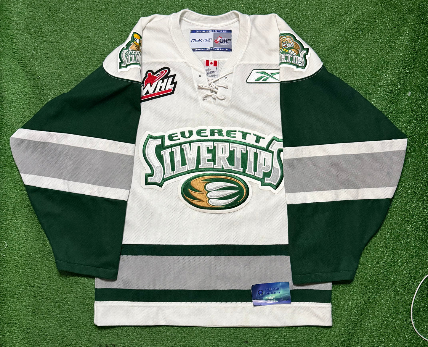 Vintage Everett Silvertips Reebok CCM Jersey