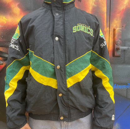 Vintage Seattle supersonics starter jacket