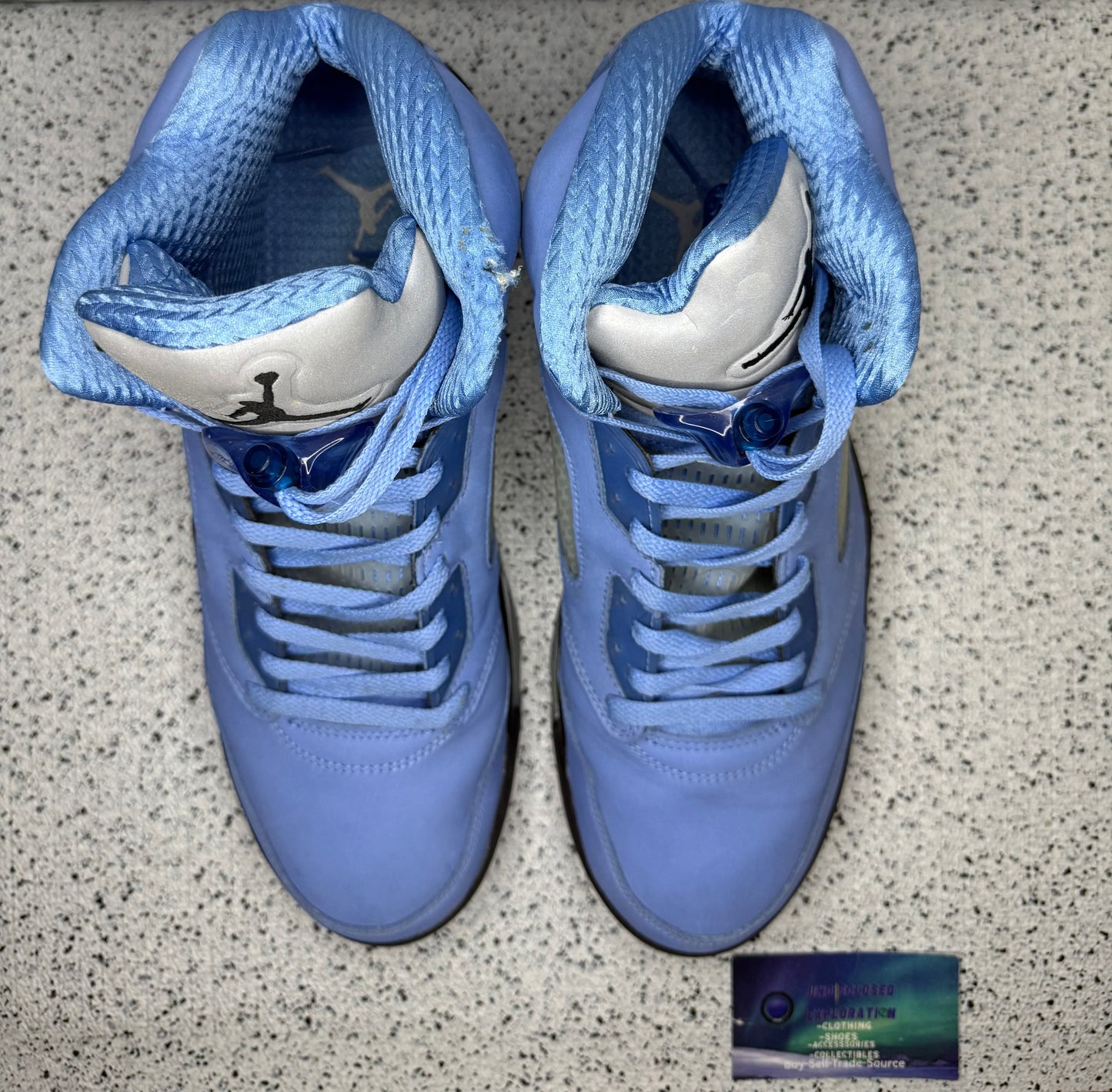 Jordan 5 UNC 13 Men/14.5 Women “Preowned”