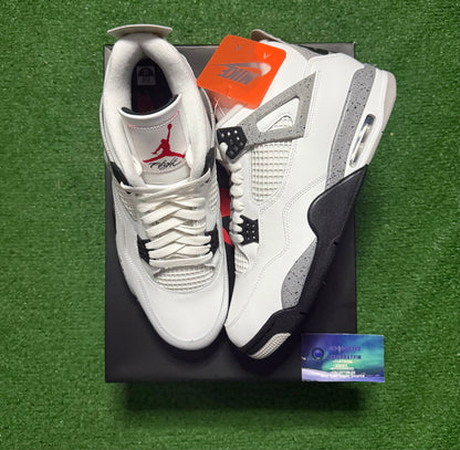 Jordan 4 White Cement