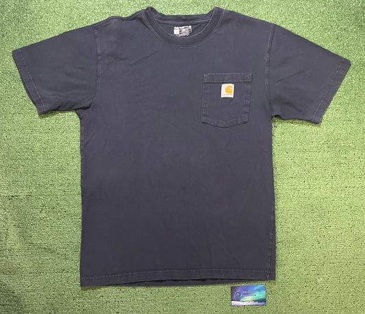 Carhartt navy pocket tee