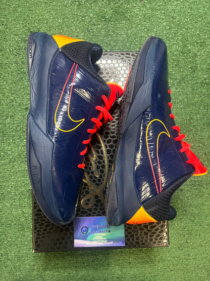 Nike Kobe 5 Indiana fever size 10.5men/12women
