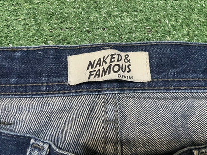 Naked & Famous indigo selvedge jeans