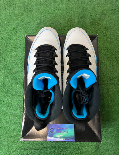 Jordan 9 powder blue size 10.5men/12women