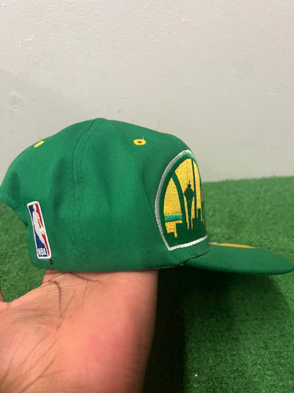Vintage 1990s Seattle SuperSonics sports specialties all over print hat