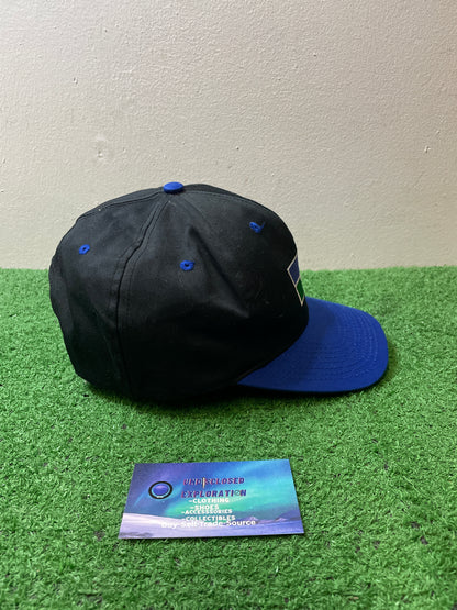 Vintage 1990s Seattle Seahawks blue and black hat