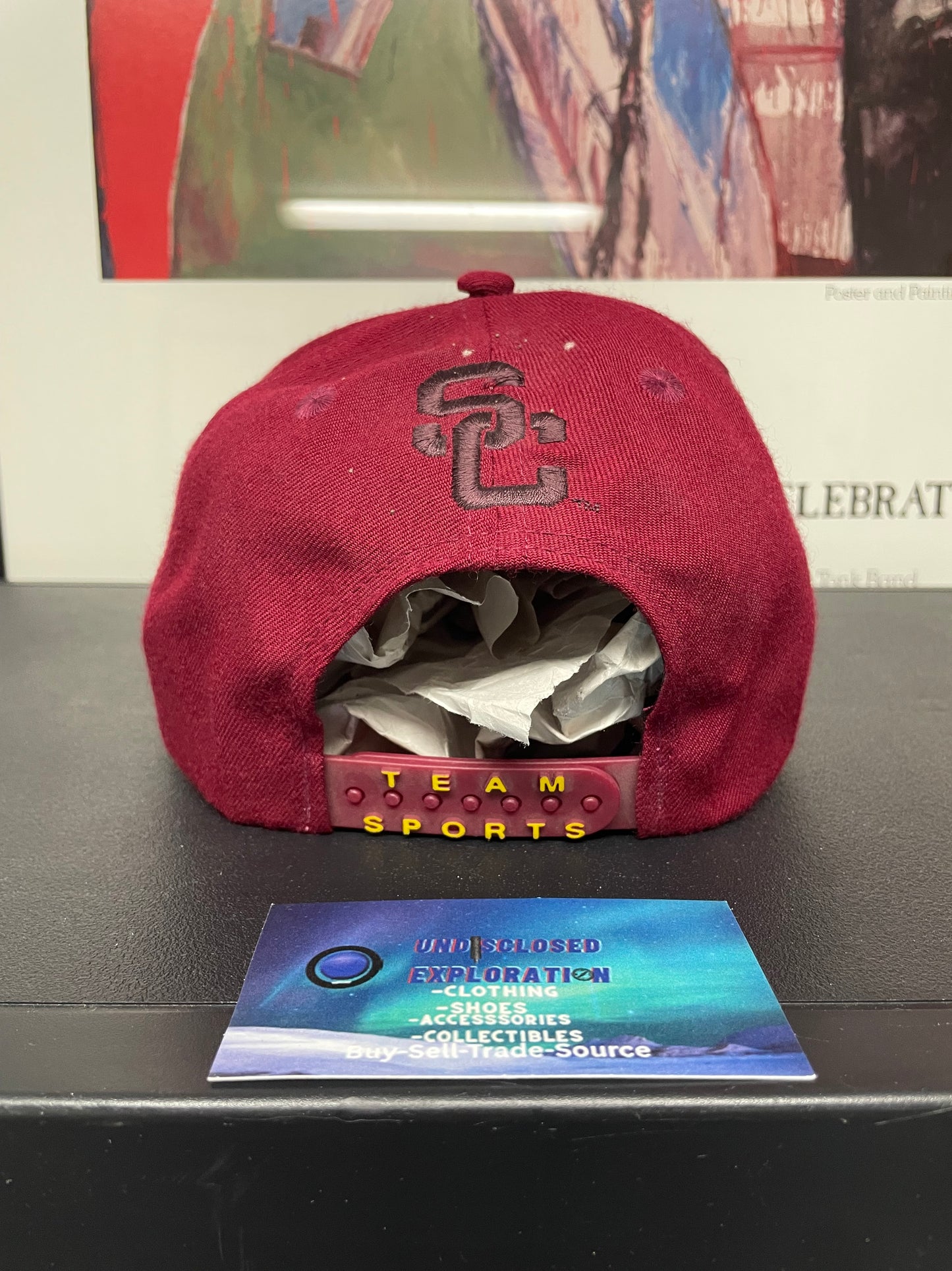 Vintage 1990s USC Trojans Nike swoosh hat