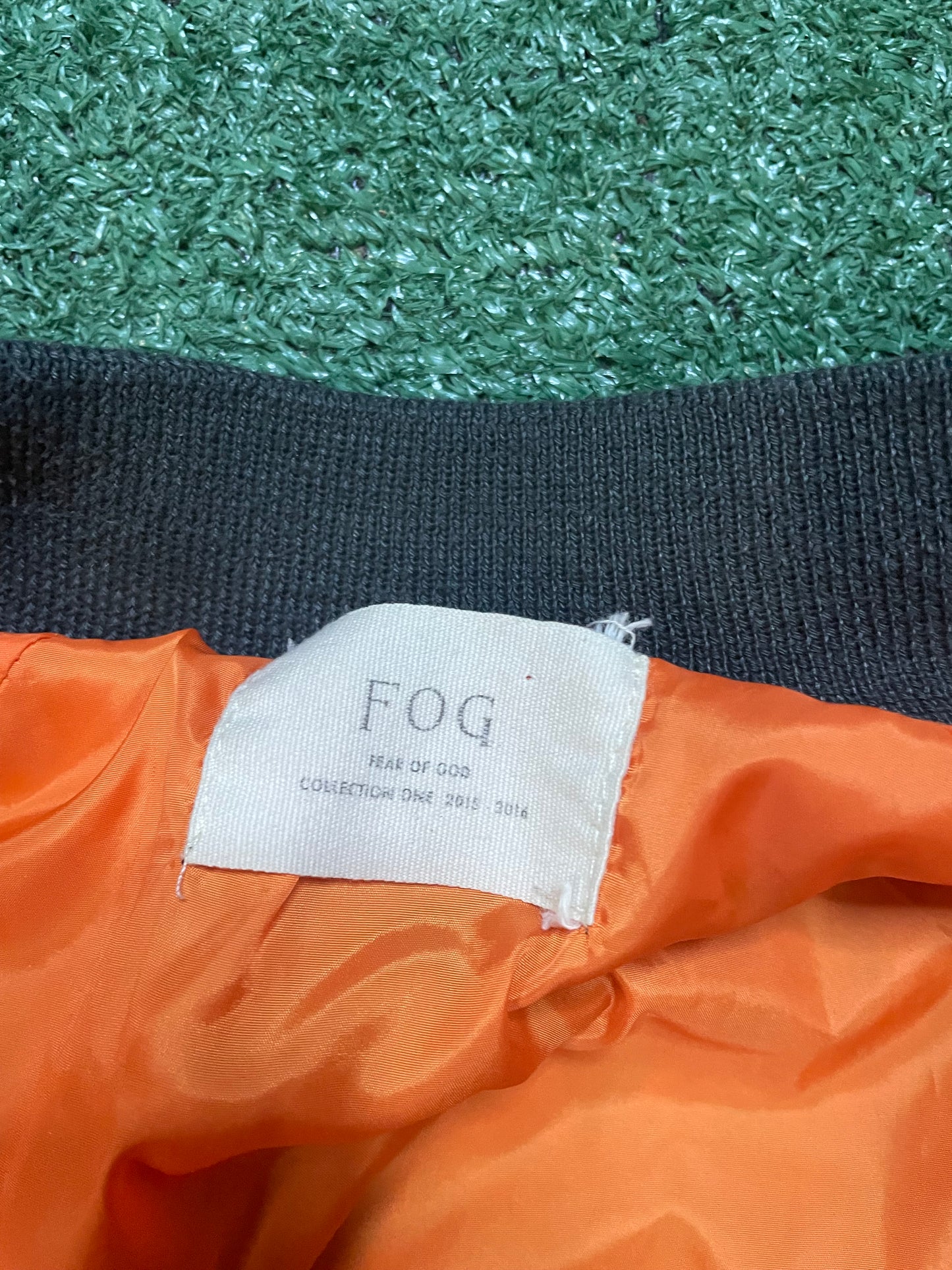 Fear Of God X FOG Collection one bomber jacket