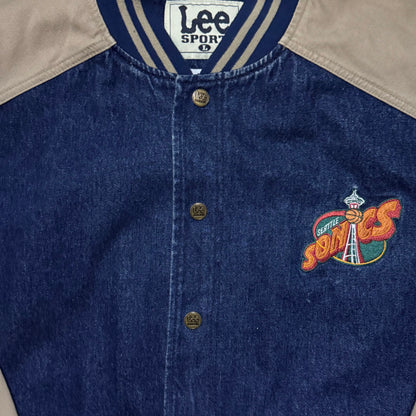Vintage Seattle SuperSonics Denim Jacket