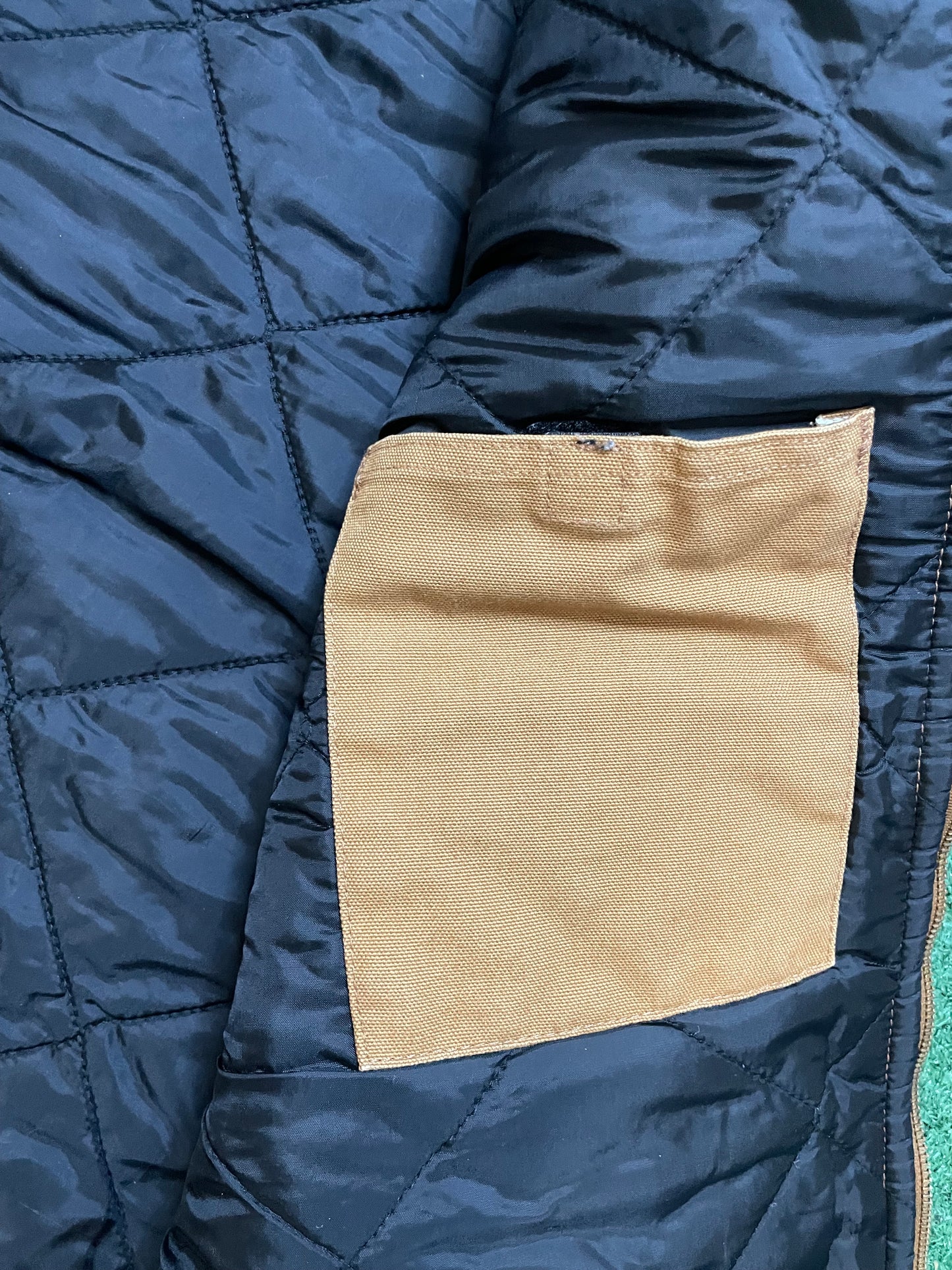 Vintage Carhartt tan vest