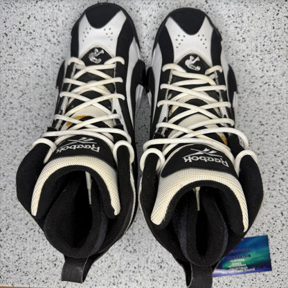 Reebok Shaqnosis Black White 10.5 Men “Preowned”