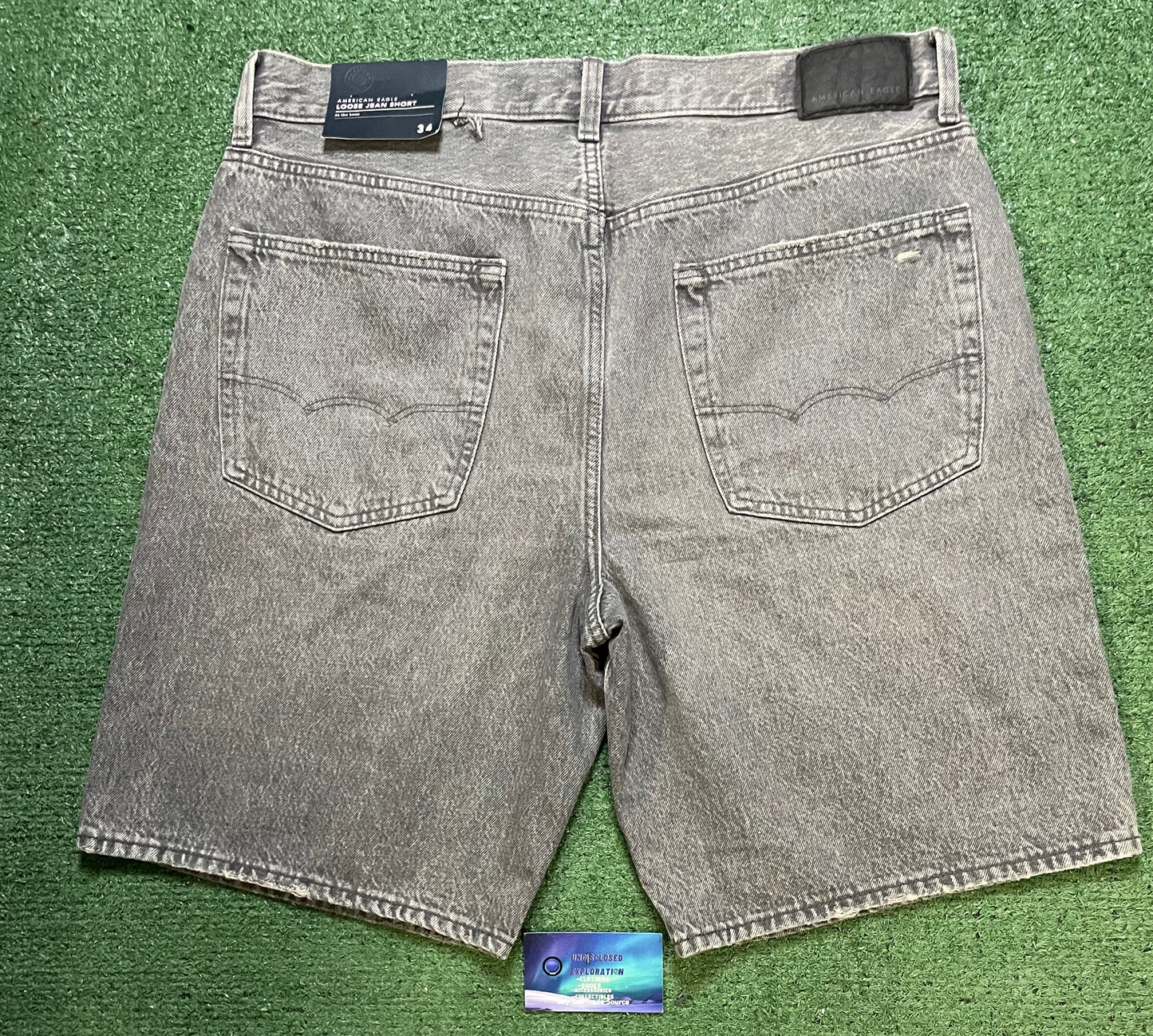 American Eagle grey Jean shorts