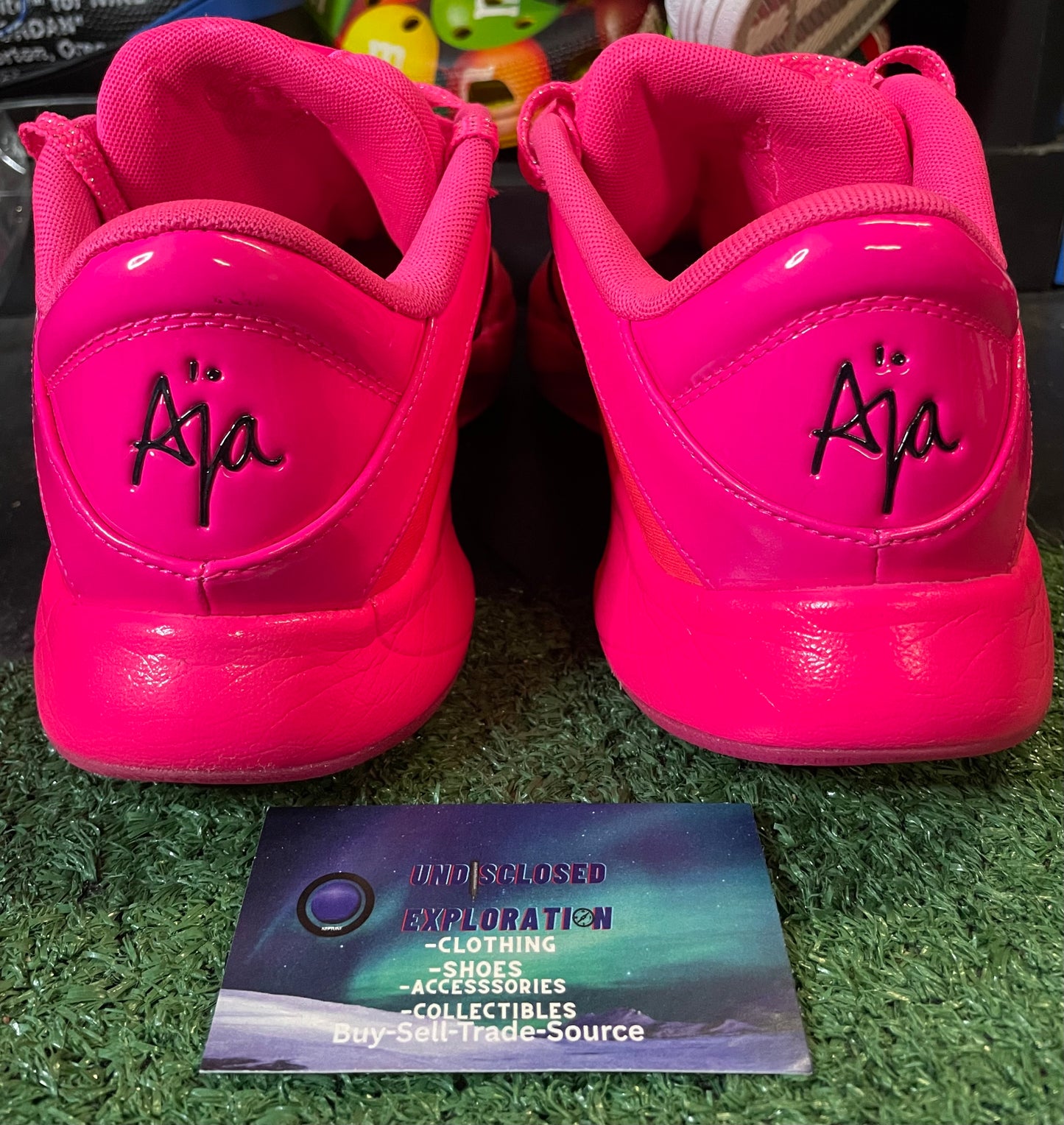 Nike A’JA Wilson all star hyper pink size 9.5men/11women