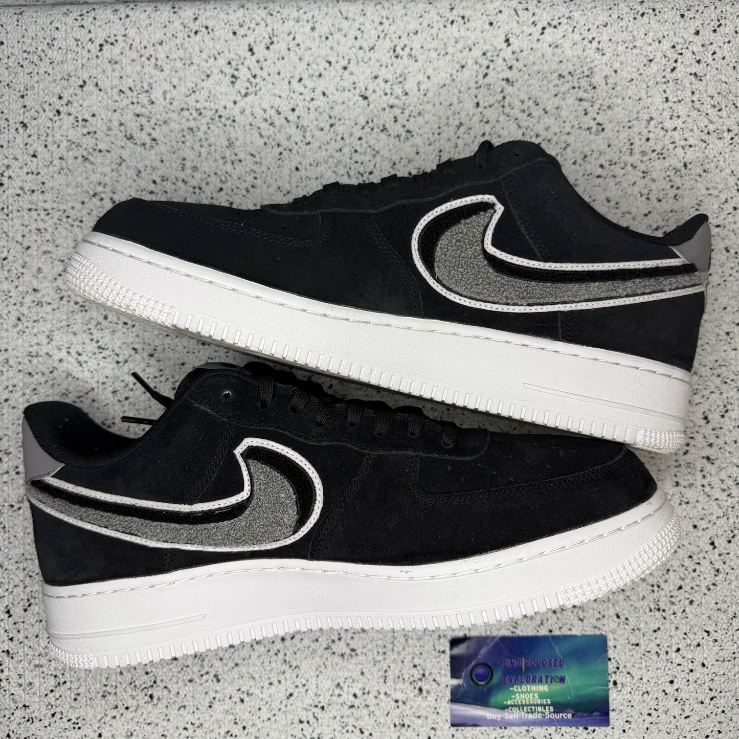 Nike Air Force 1 Chenille Swoosh 11 Men “Preowned”