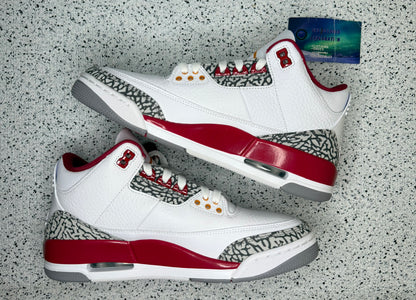 Jordan 3 Cardinal Red