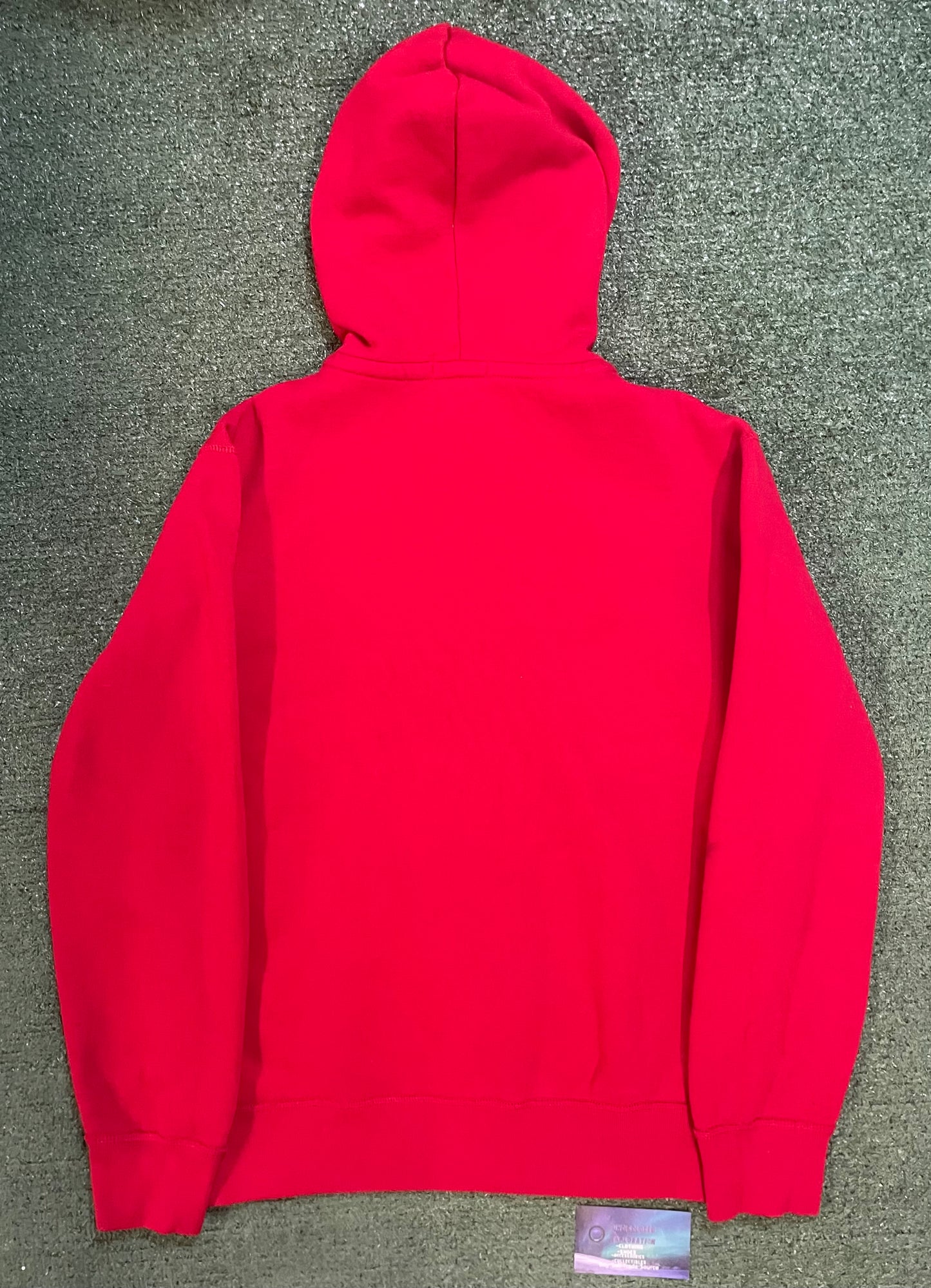 Polo red zip up hoodie