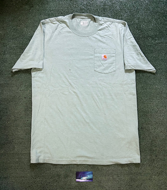 Carhartt Teal pocket tee