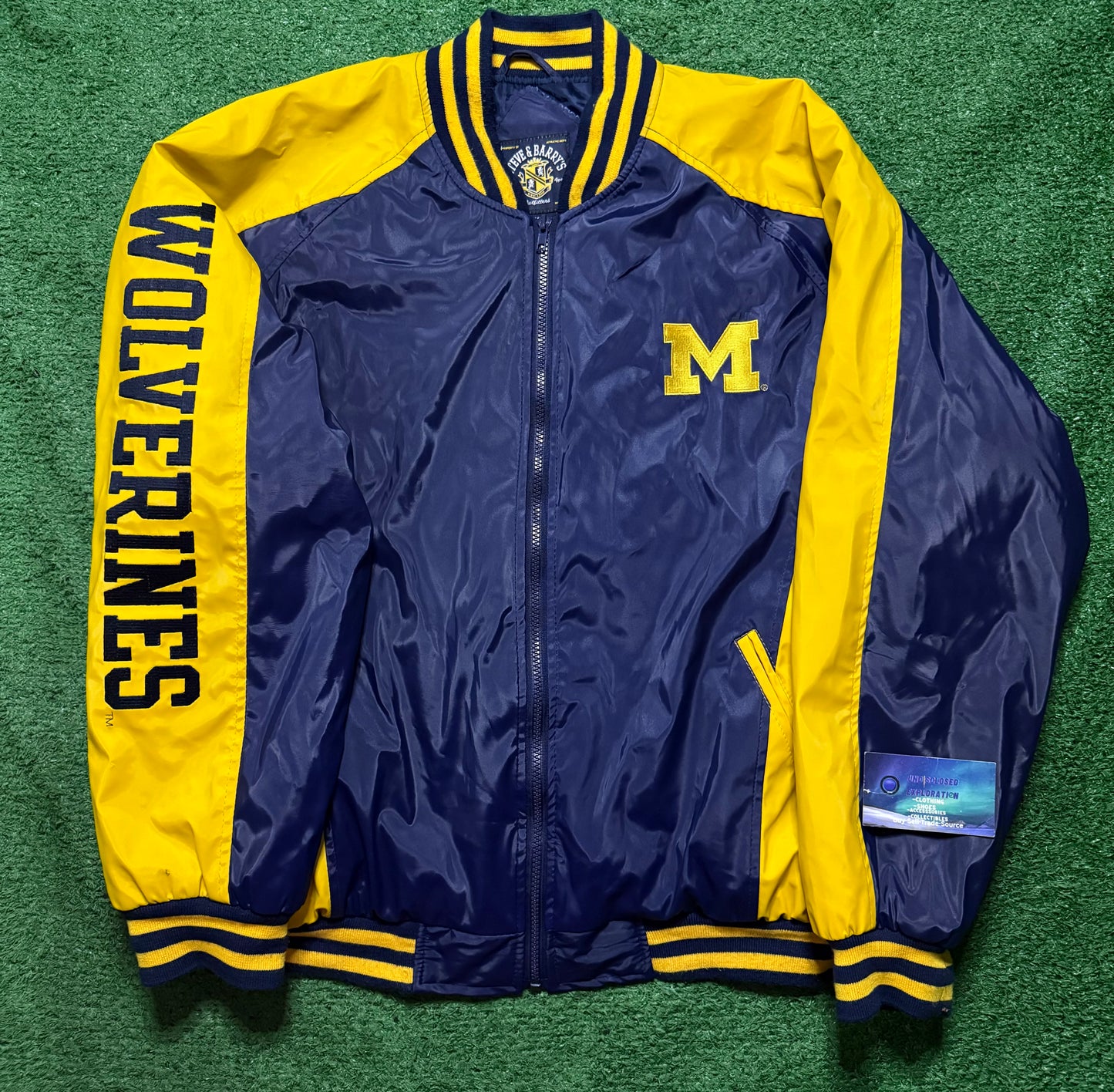 Vintage Y2K Michigan Wolverines Jackeg