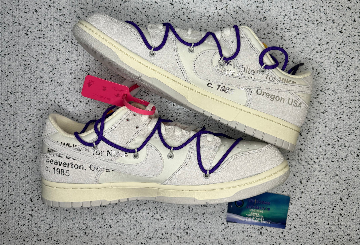 Nike Dunk Low Off White Lot 15
