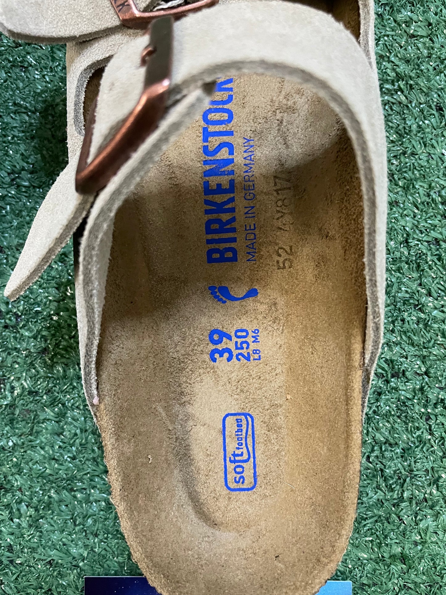 Birkenstock Arizona taupe suede