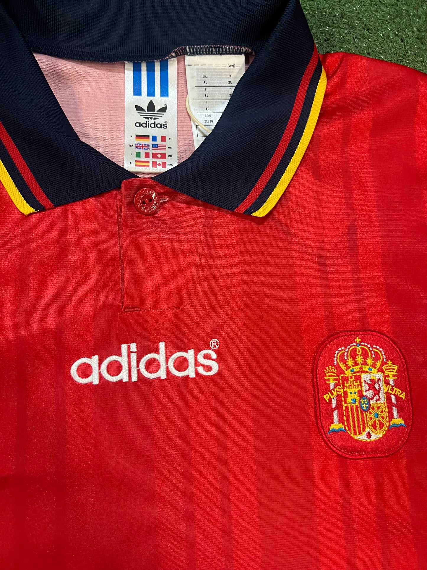 adidas Spain 1994 Home Jersey