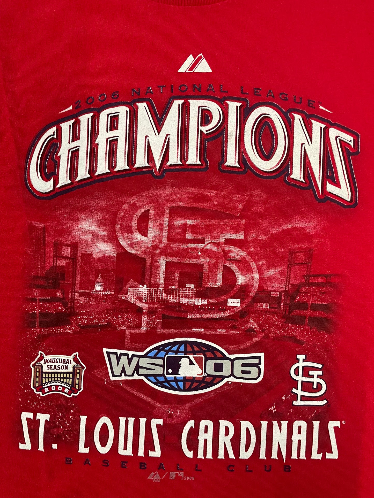 Vintage 2000s St.Louis Cardinals champions tee