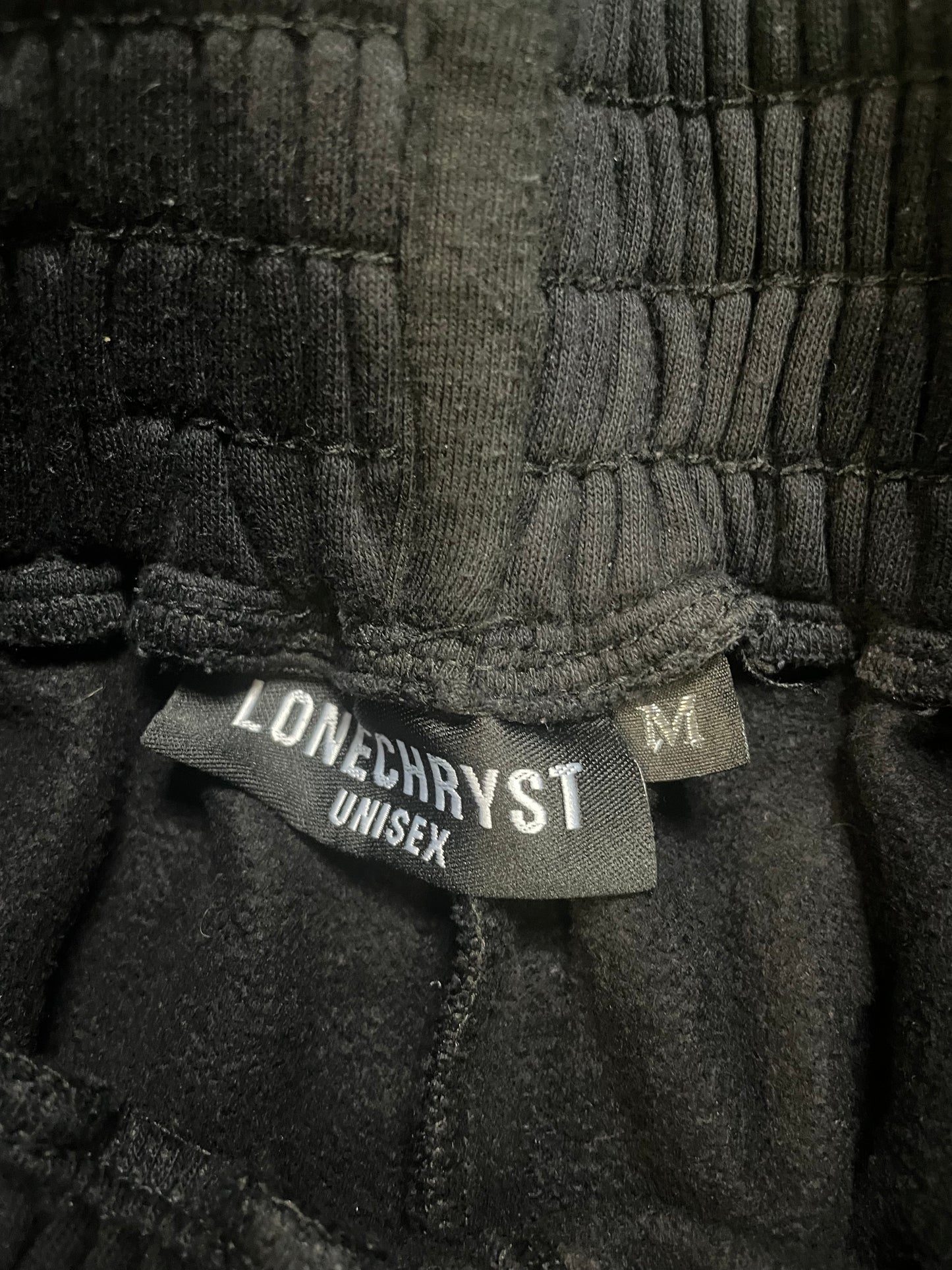 Lonechryst Onyx Trance Sweats