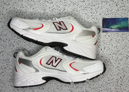 New Balance 530 White Blast Red