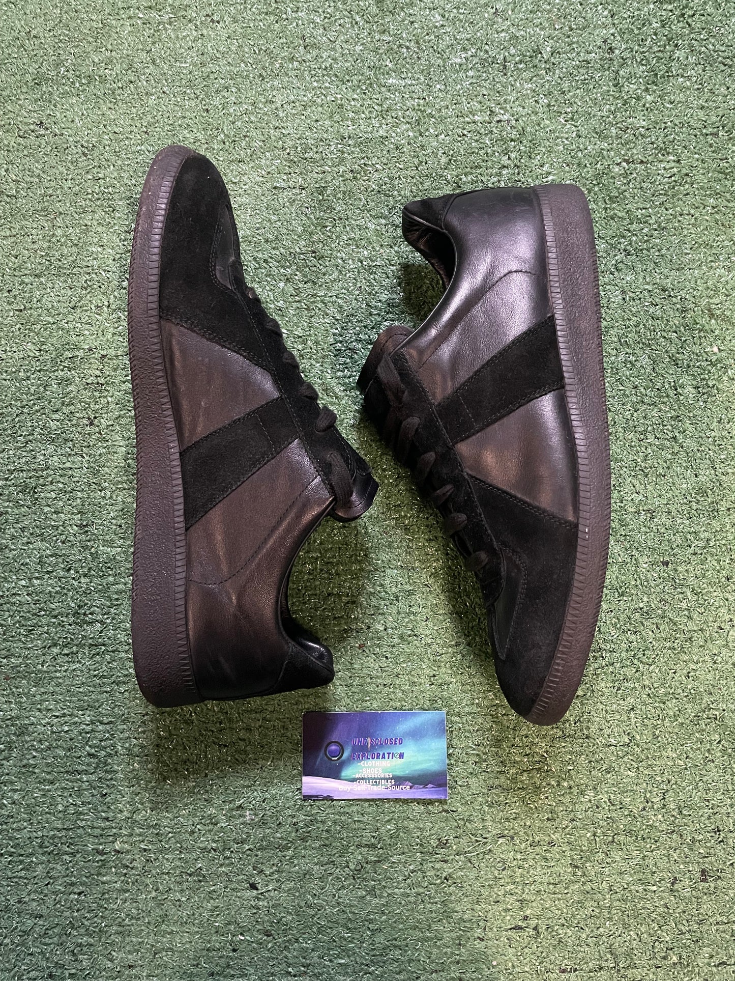 Maison Margiela gats triple black size 13men/14.5women(EU 46)