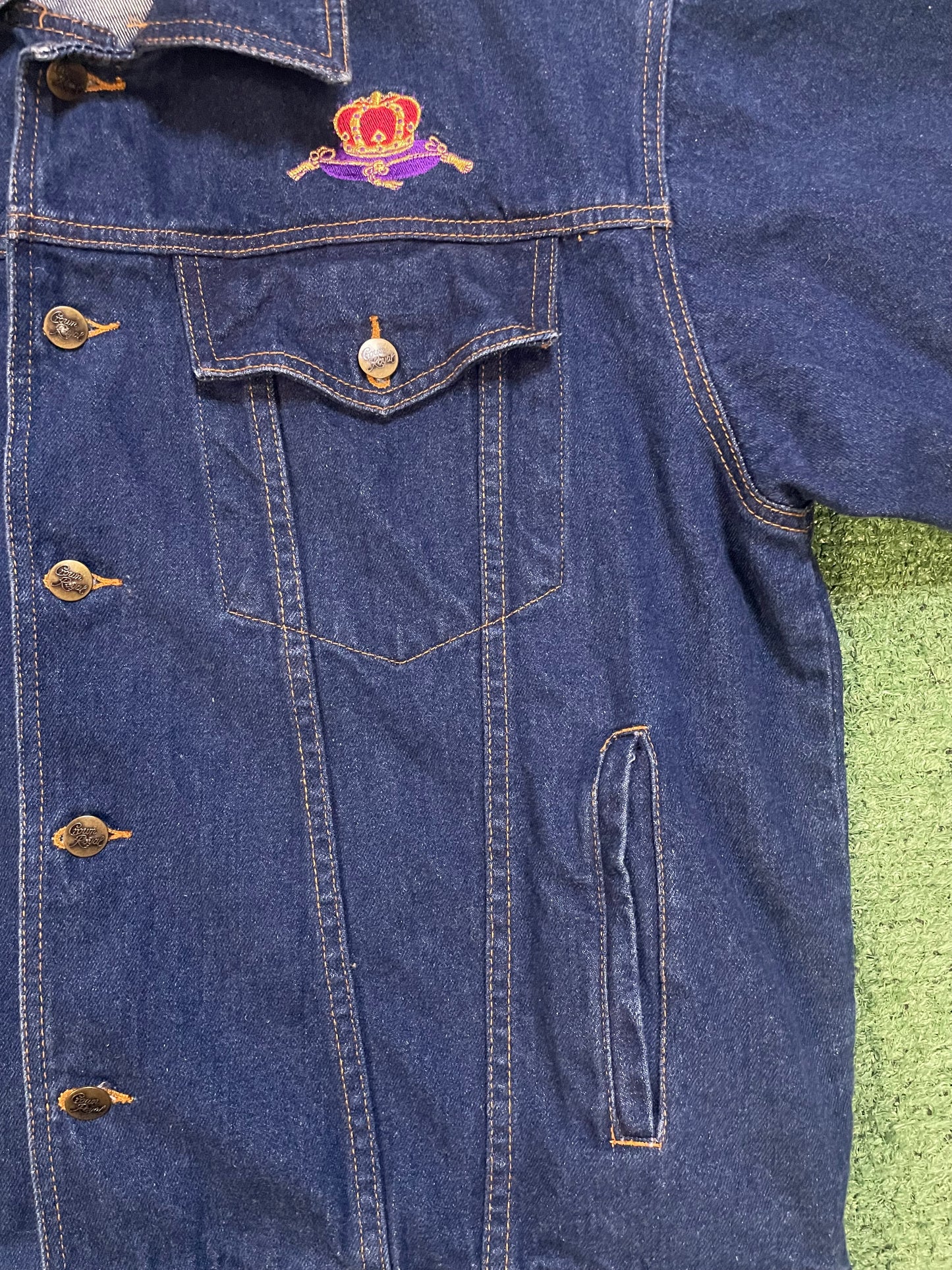 Vintage 1990s crown royal Jean jacket