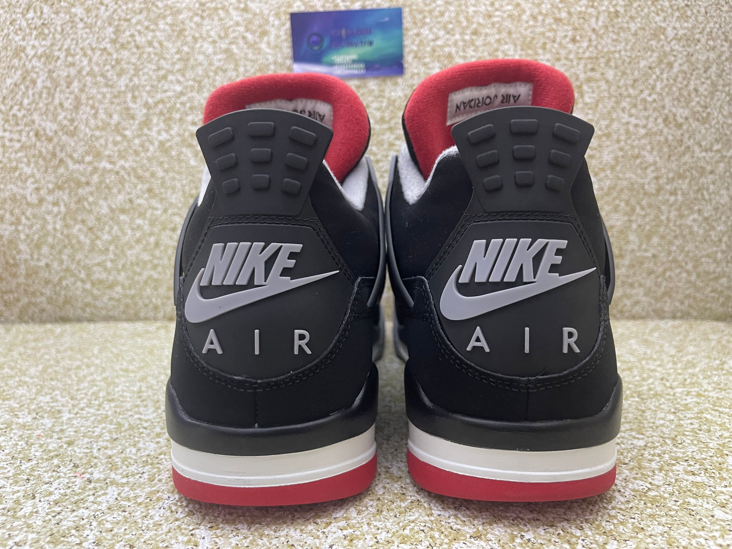 Jordan 4 Bred 2019 10.5 Men/12 Women “Preowned”