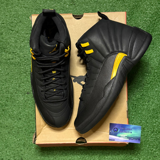 Jordan 12 Black Taxi