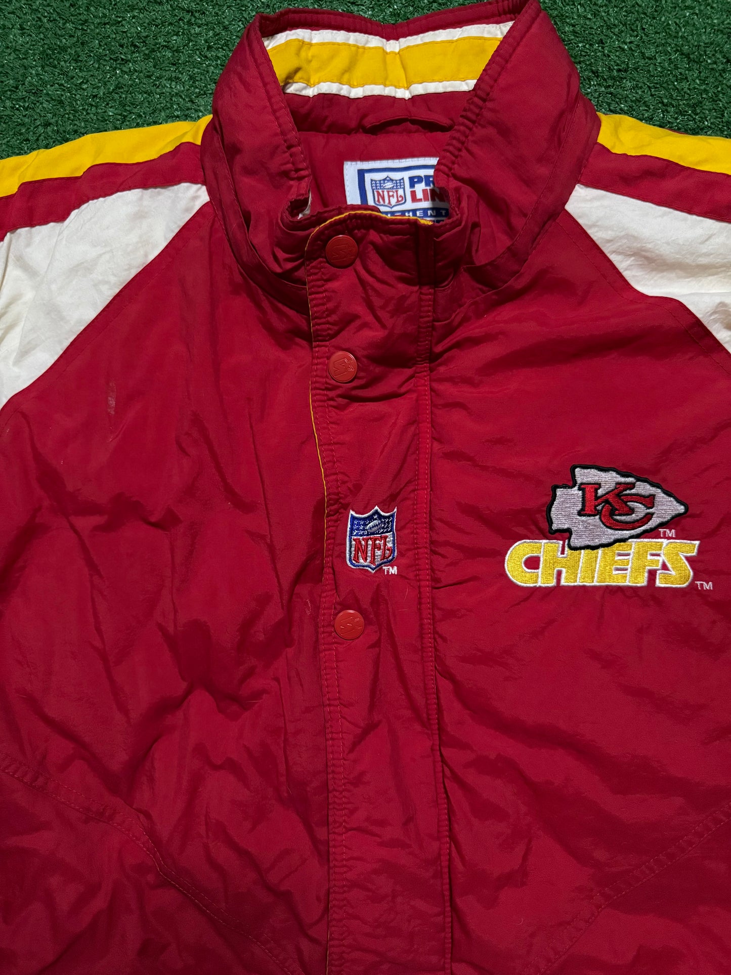 Vintage NFL Kansas City Chiefs Jackeg