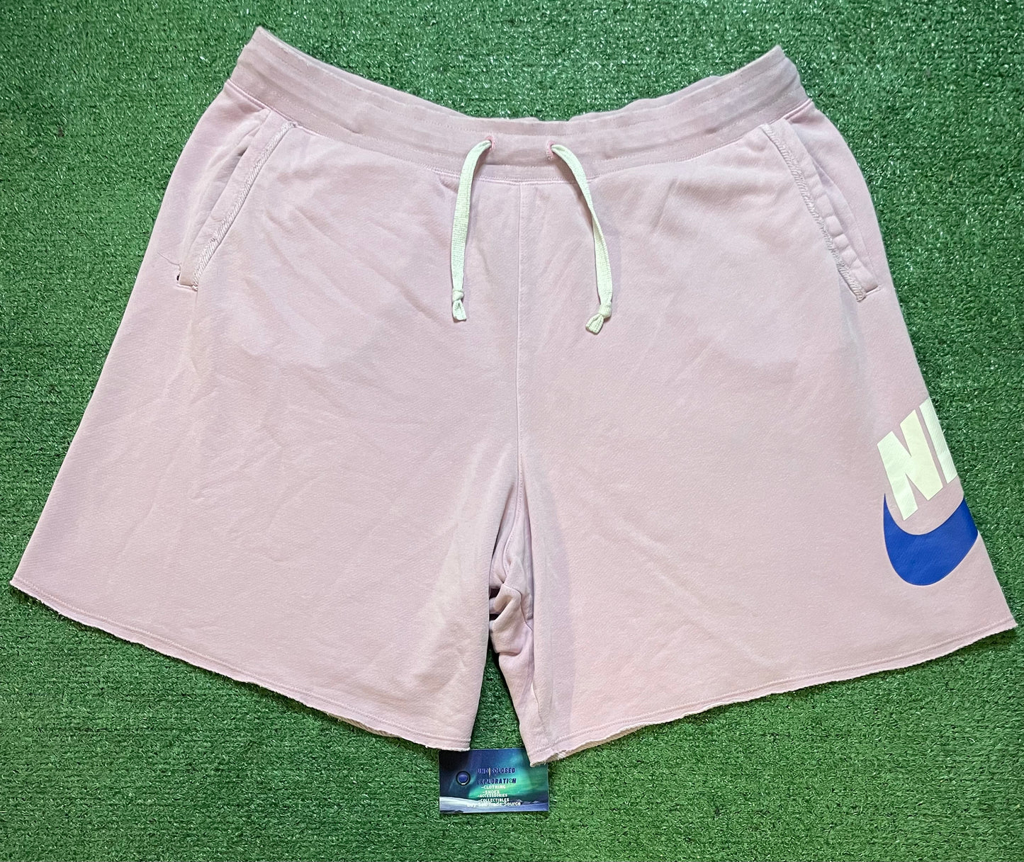 Nike pink and blue shorts