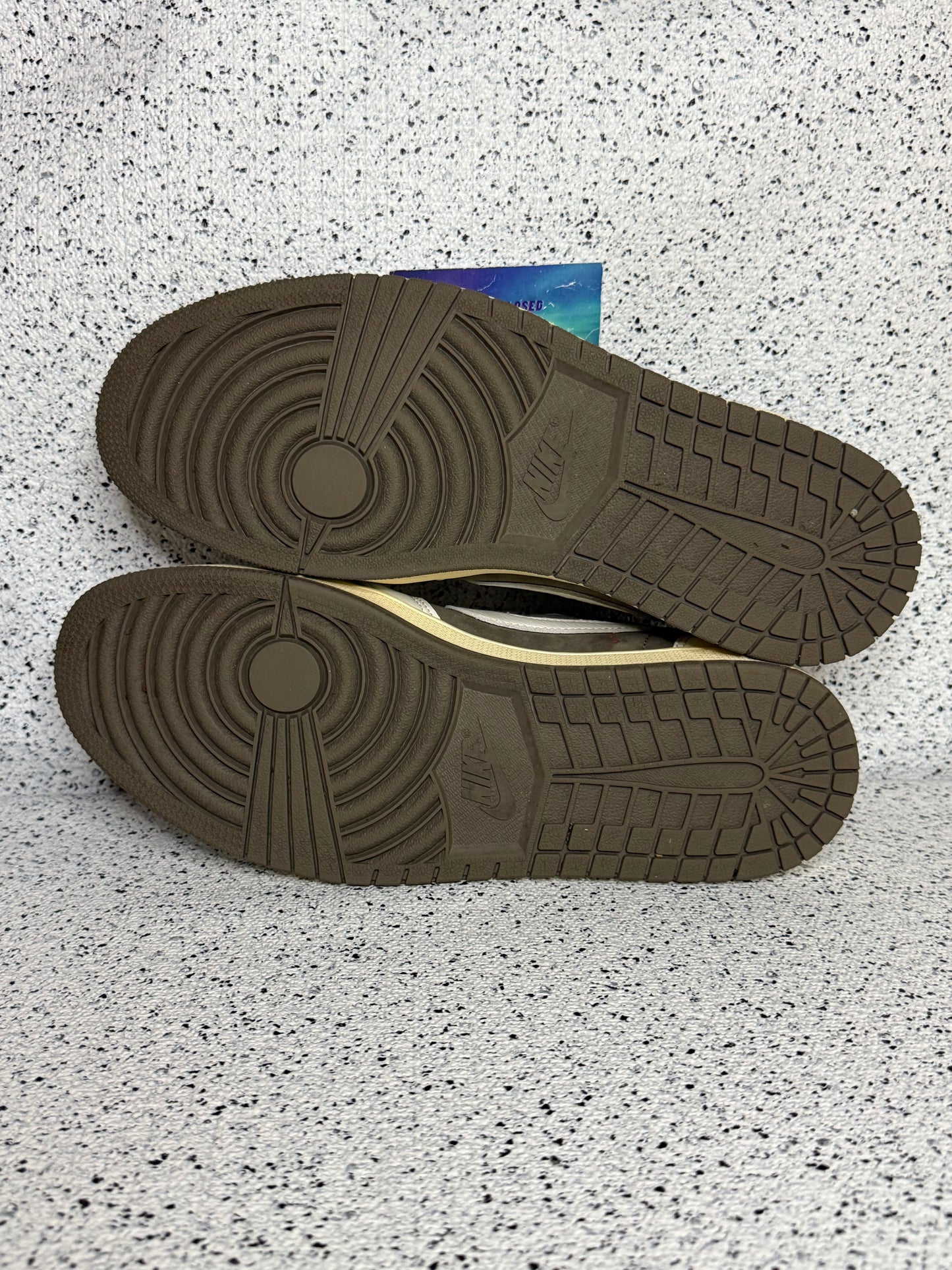 Jordan 1 Low Travis Scott Reverse Mocha 11.5 Men/13 Women “Preowned”