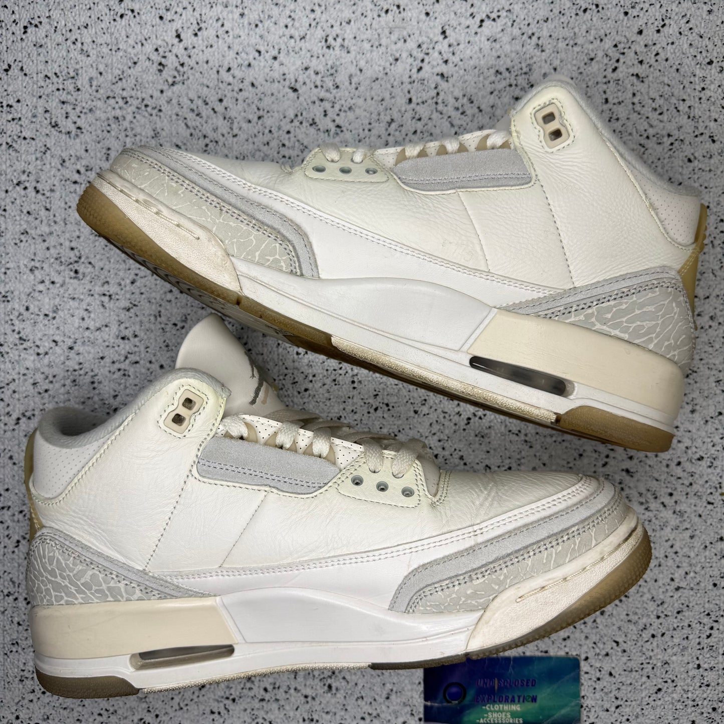 Jordan 3 Craft Ivory 10 Men “Preowned”