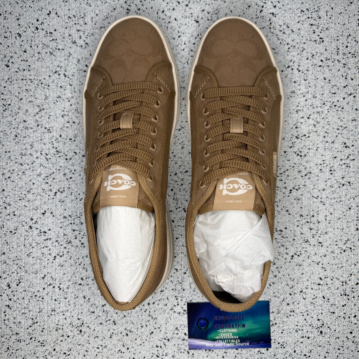 Coach Signature Canvas Sneakers