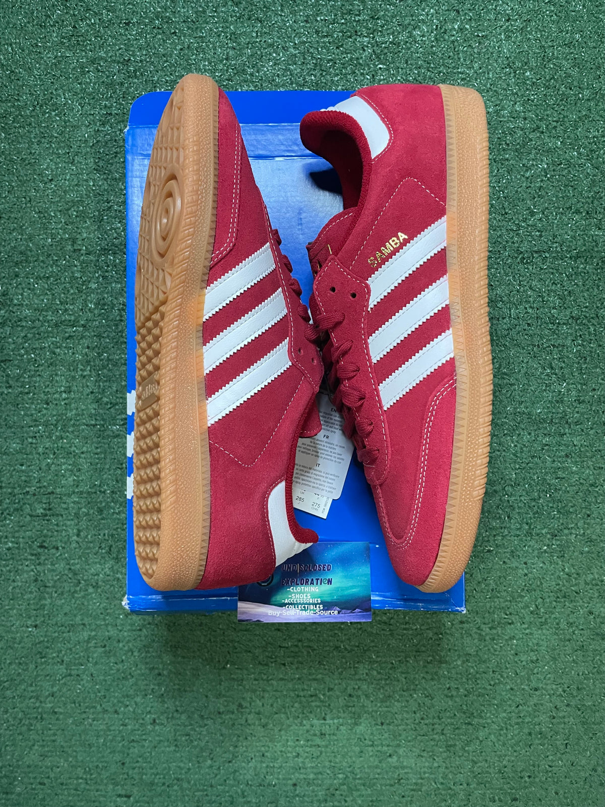 Adidas Samba victory red