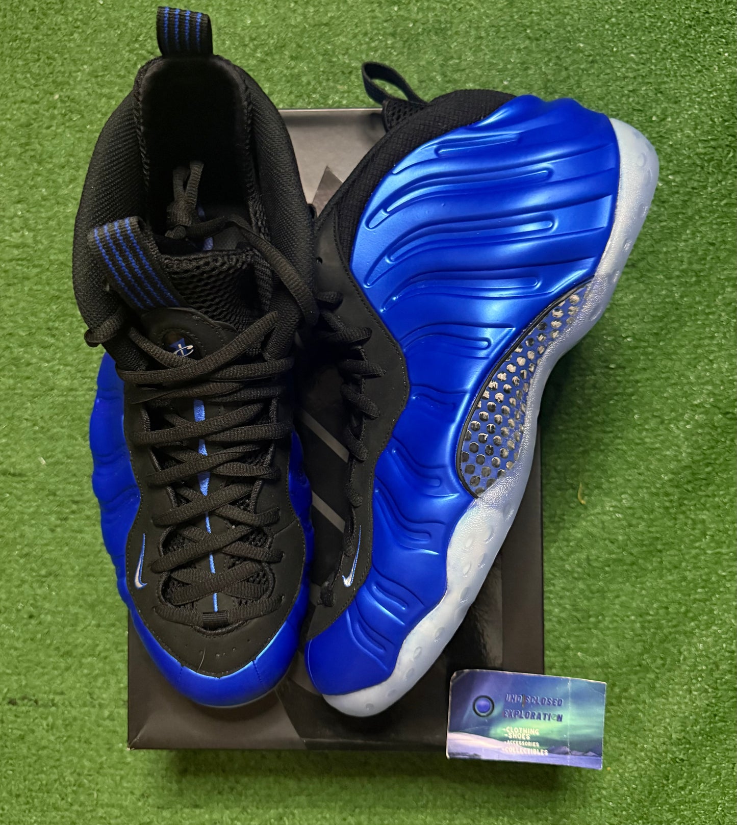 Nike Foamposite Royal International Blue