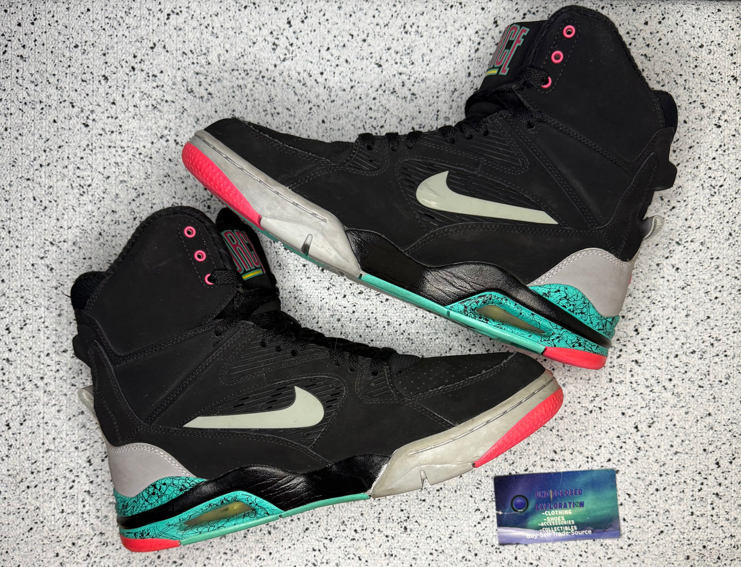 Nike Air Command Force Spurs 10 Men/11.5 Women “Preowned”