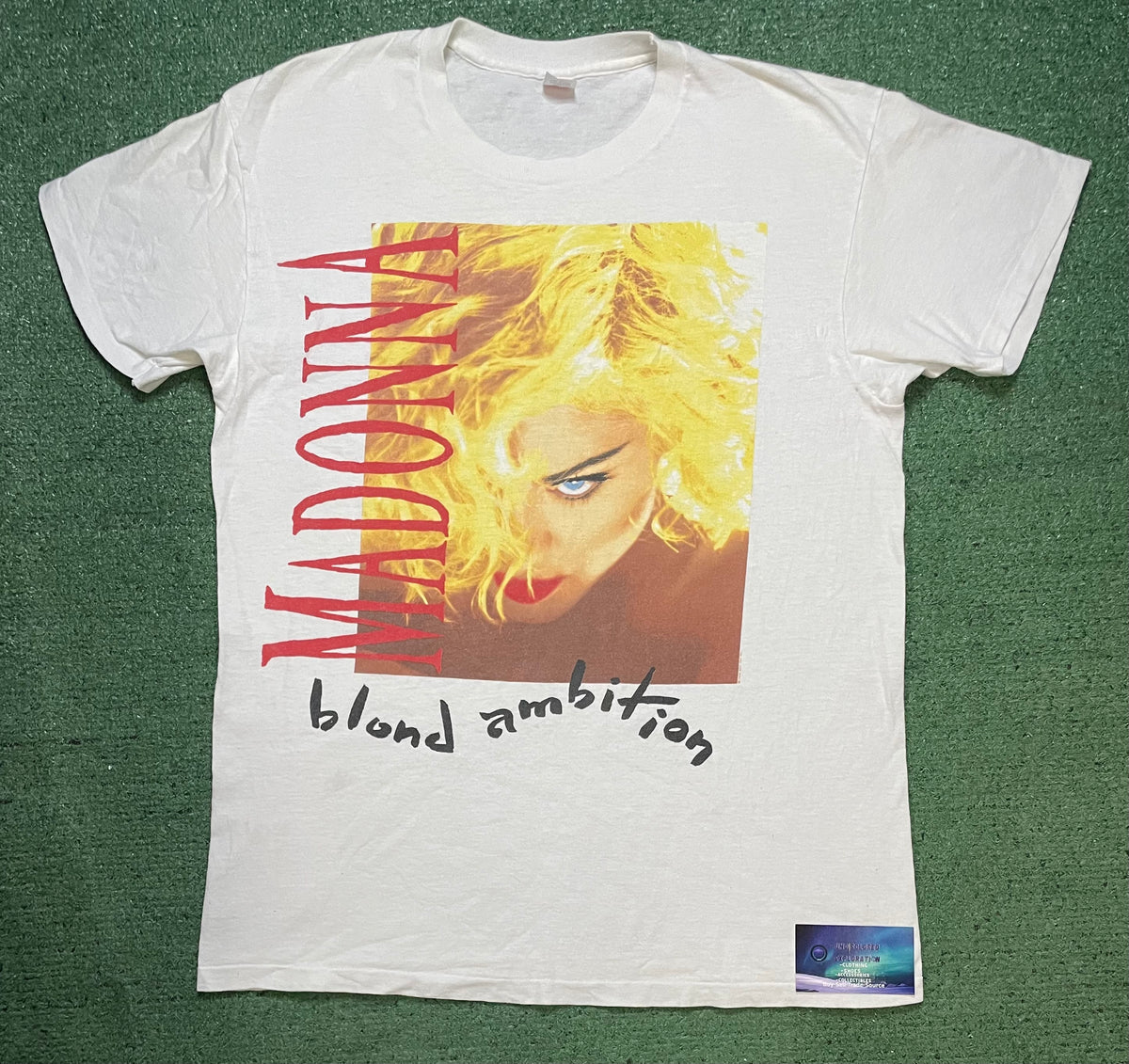 Vintage 1990s Madonna Blond Ambition world tour tee