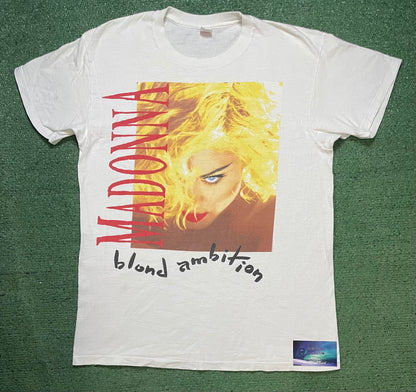 Vintage 1990s Madonna Blond Ambition world tour tee