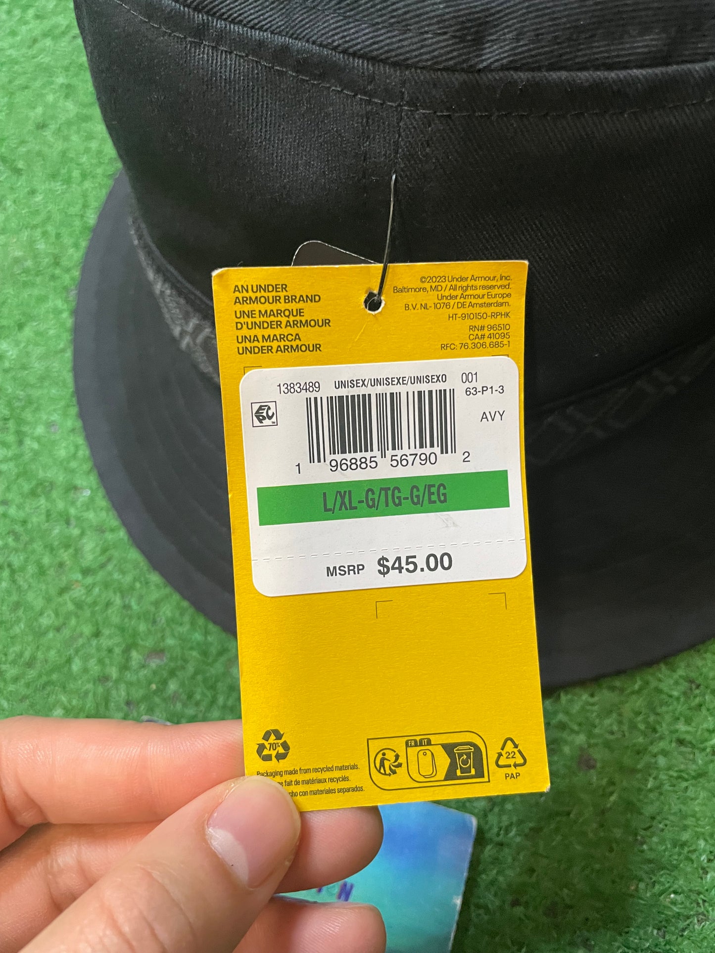 Under Armour curry bucket hat