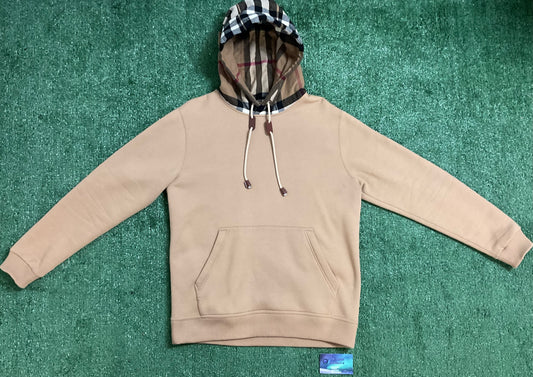 Burberry camel check Hoodie