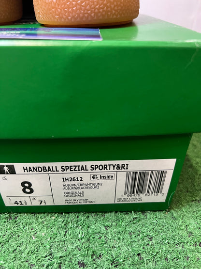 Adidas handball spezial sporty rich brown size 8men/9.5women